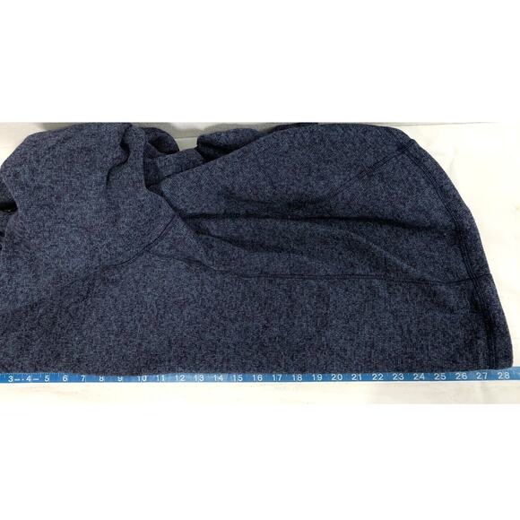 Woolrich Pullover Mens Large Blue 1/4 Zip Sweater Jacket Long Sleeve - Picture 6 of 8